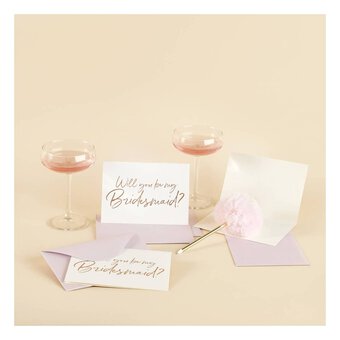 Will You Be My Bridesmaid Cards 5 Pack