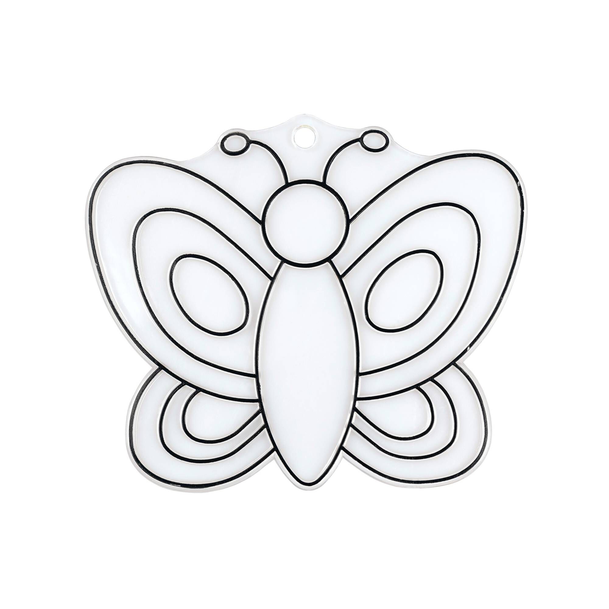 Butterfly Plastic Suncatcher 9cm Hobbycraft