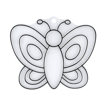Butterfly Plastic Suncatcher 9cm