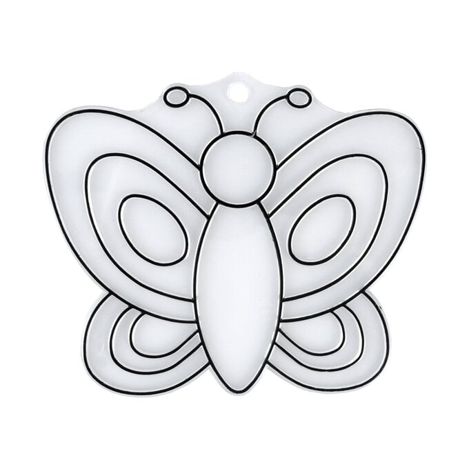 Butterfly Plastic Suncatcher 9cm image number 1