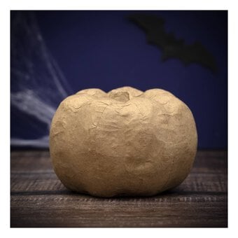 Mache Pumpkin 11.5cm