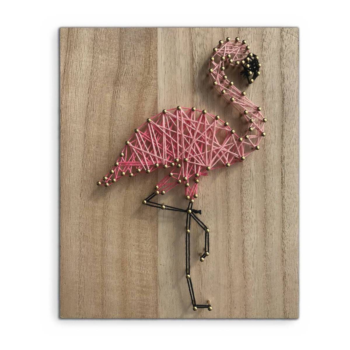 Flamingo String Art Kit Hobbycraft