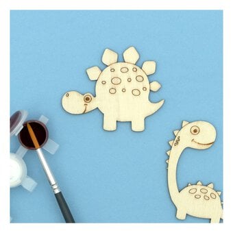 Decorate Your Own Dinosaur Wooden Shapes 9 Pack image number 2