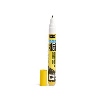 Pebeo Setacolor Vivid Yellow Leather Paint Marker image number 4