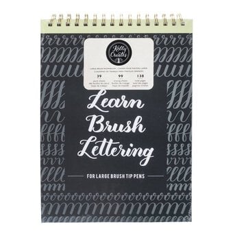 Kelly Creates Large Brush Lettering Workbook