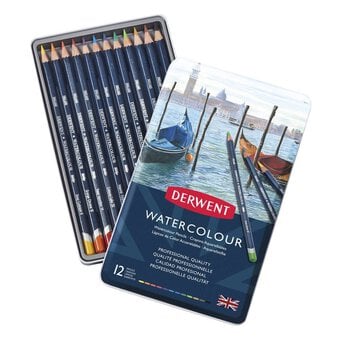 Derwent Watercolour Pencils 12 Pieces