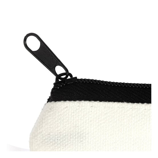 White Canvas Pouch 28cm x 14cm image number 3