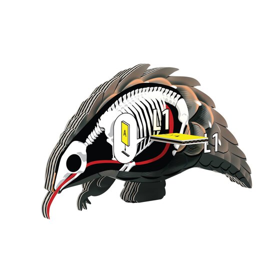 Eugy 3D Pangolin Model image number 3