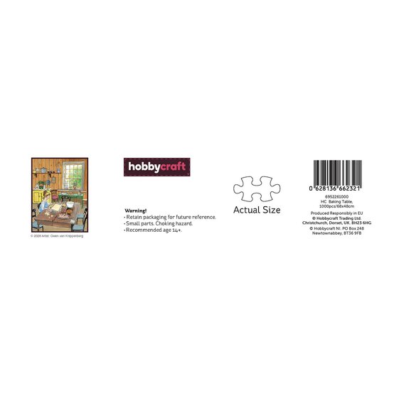 Baking Table Jigsaw Puzzle 1000 Pieces image number 3