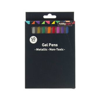 Metallic Gel Pens 10 Pack image number 4