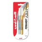 Uni-ball PX203 Gold and Silver Fine Paint Permanent Markers 2 Pack image number 1
