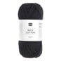 Rico Essentials Black Cotton 4ply 50g image number 1
