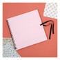 Spiral Bound Pastel Pink Scrapbook 12 x 12 Inches image number 2