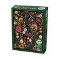 Cobble Hill Flower Press Happiness Jigsaw Puzzle 1000 Pieces image number 1