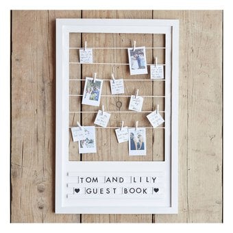 Ginger Ray Customisable Frame Wedding Guestbook