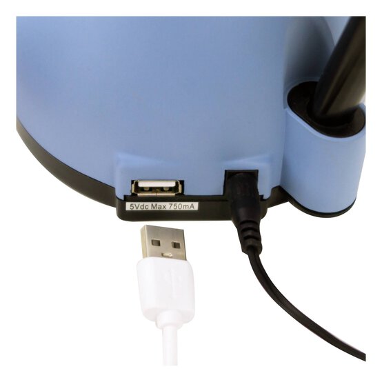 Purelite LED Magnifier Desk Lamp with USB Port image number 3
