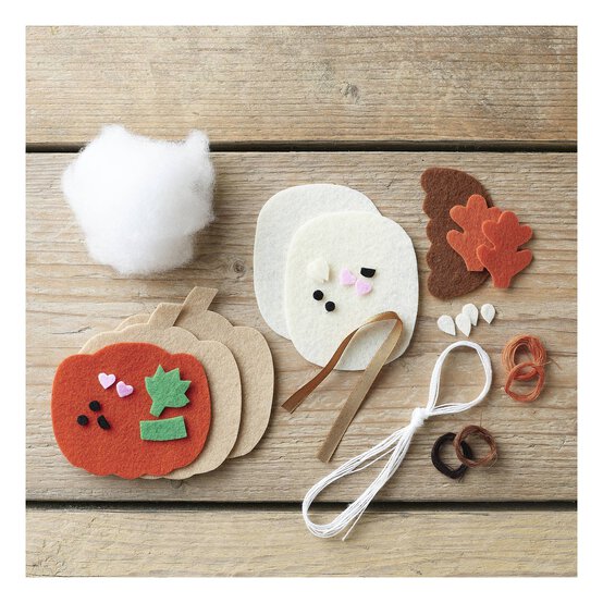 Make Your Own Autumn Felt Decorations 2 Pack image number 2