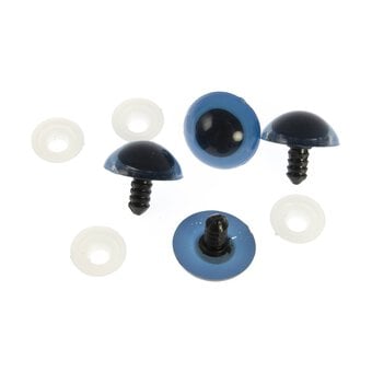 Blue Toy Safety Eyes 4 Pack image number 3
