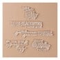 Sizzix Sunny Sentiments 6 Stamp Set 5 Pieces image number 3