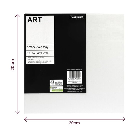 Box Canvas 20cm x 20cm image number 5