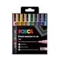 Uni-ball Posca Pastel PC-3M Marker Pens 8 Pack image number 1