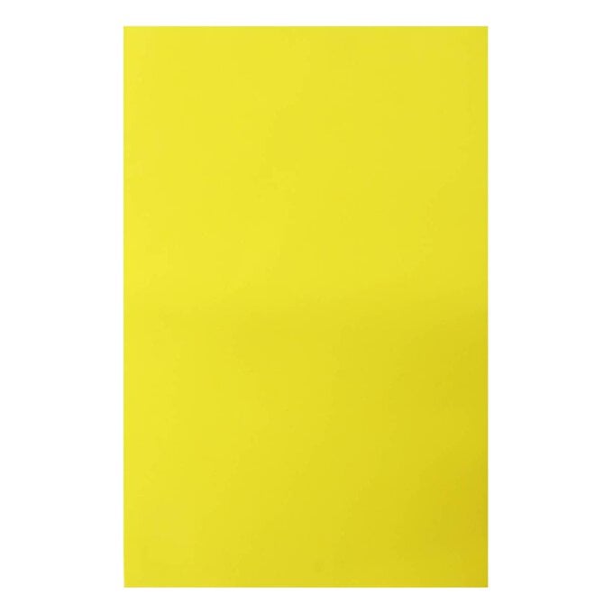 Yellow Foam Sheet 45cm x 30cm image number 1