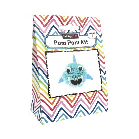 Shark Pom Pom Kit image number 1