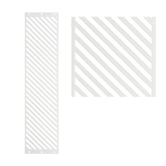 Whisk Spot, Zigzag and Stripe Cake Stencils 3 Pack image number 4
