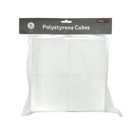 Polystyrene Cubes 10cm 4 Pack image number 3