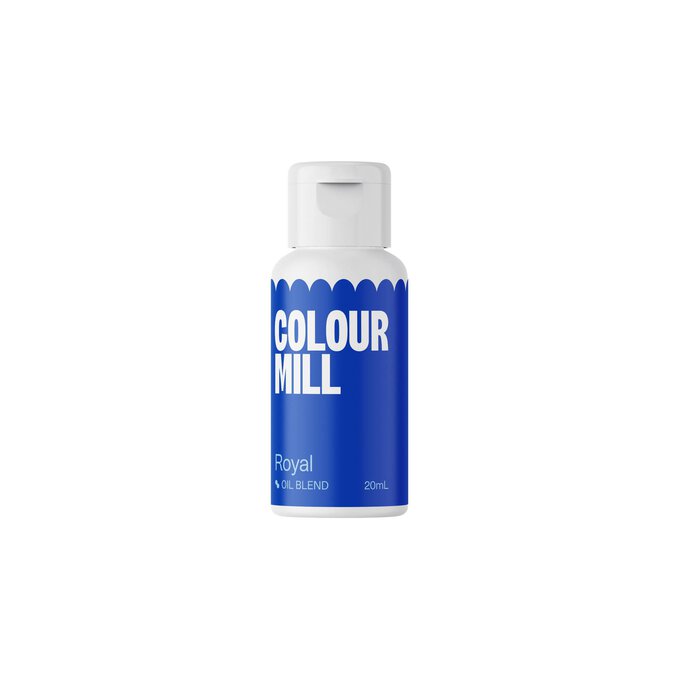Colour Mill Royal Blue Oil Blend Food Colouring 20ml image number 1