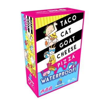 Taco Cat Goat Cheese Pizza Waterproof Card Game