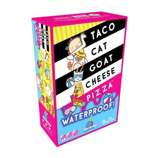 Taco Cat Goat Cheese Pizza Waterproof Card Game image number 1