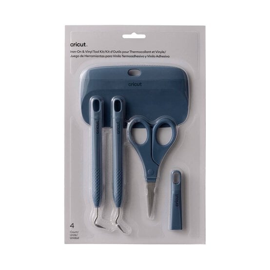Cricut Iron-On and Vinyl Tool Kit 4 Pack image number 1