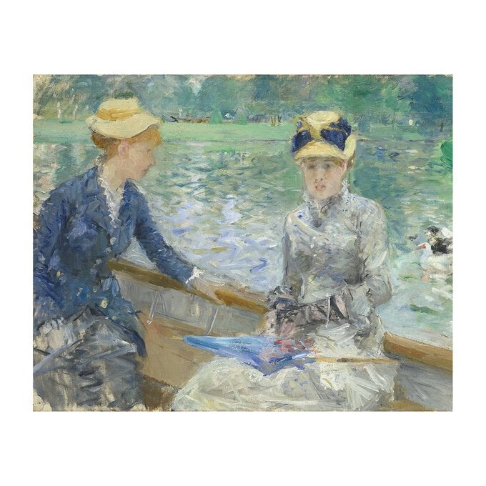 Morisot Summer's Day Cotton Fabric Panel 90cm x 112cm image number 1