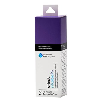 Cricut Infusible Ink Ultraviolet Mug Press Transfer Sheets 2 Pack
