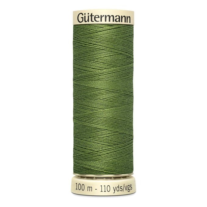 Gutermann Green Sew All Thread 100m (283) image number 1