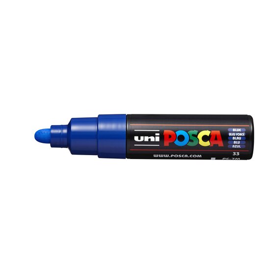 Uni-ball Blue Posca Marker PC-7M image number 1