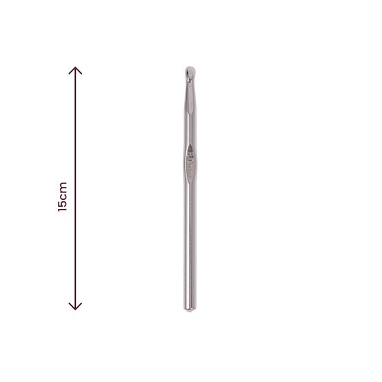 Knitcraft Silver Crochet Hook 8mm image number 3