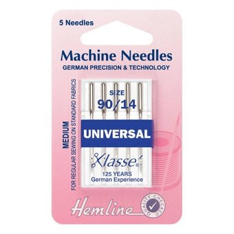 Hemline Size 90 Machine Needle 5 Pack