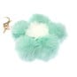 Green Pom Pom Flower Keyring image number 3