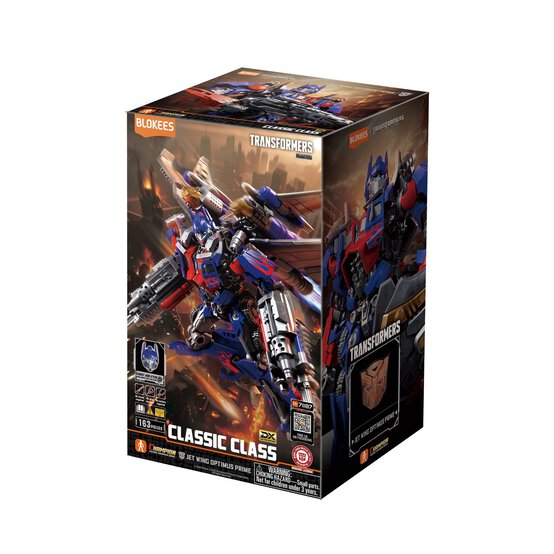 Blokees Transformers Dx Classic Class Jet Wing Optimus Prime Model Kit 10.6Cm