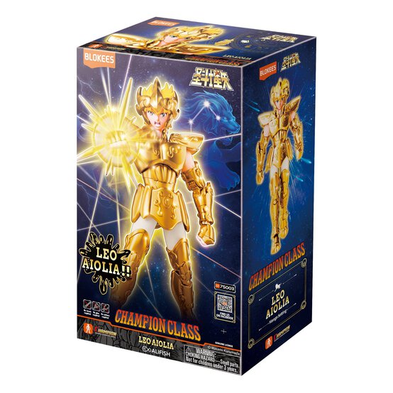 Blokees Saint Seiya Leo Aiolia Model Kit image number 1