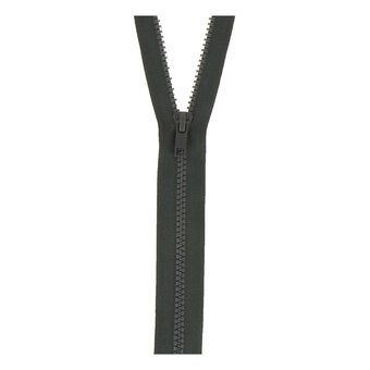 Milward Charcoal Chunky Open-Ended Zip 75cm