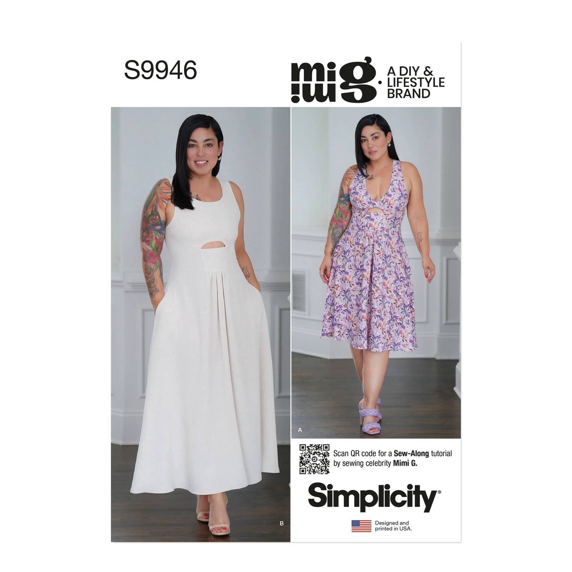 Simplicity Women's Dresses Sewing Pattern S9946 (Y5 18-26) | Hobbycraft