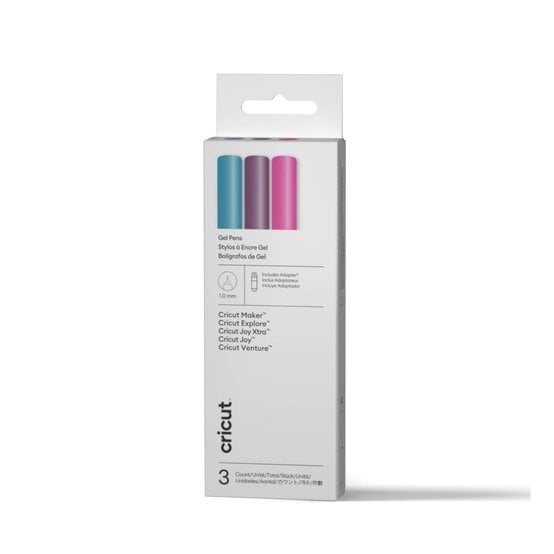 Cricut Peacock Gel Pen Set 3 Pack image number 1