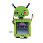 Wind-Up Wooden Robot Green Machine image number 2