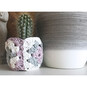 How to Crochet a Granny Square Plant Pot Cover image number 1