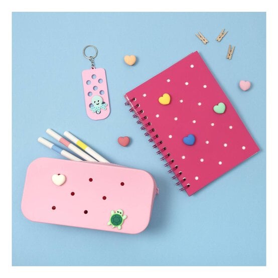 Pink Charm Storage Case 20cm x 10cm x 6cm image number 2