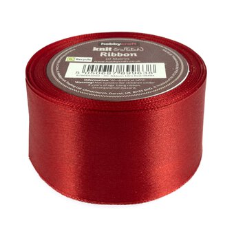 Red Satin Ribbon 38mm x 10m