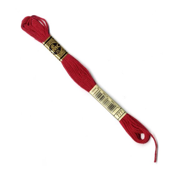 DMC Red Mouline Special 25 Cotton Thread 8m (777) image number 1